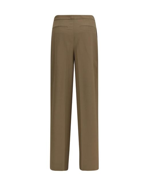 Lardini Natural Pleated Pants