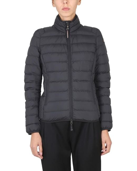 Parajumpers Gray Geena Jacket In Technical Fabric