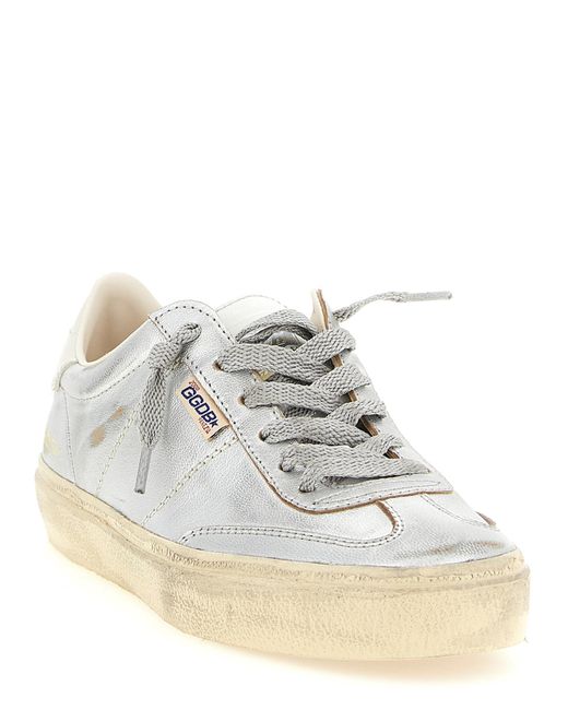 Golden Goose Deluxe Brand White Lace Up Sneakers
