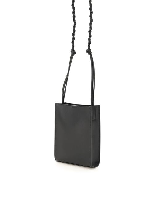 Jil Sander Black Tangle Crossbody Bag
