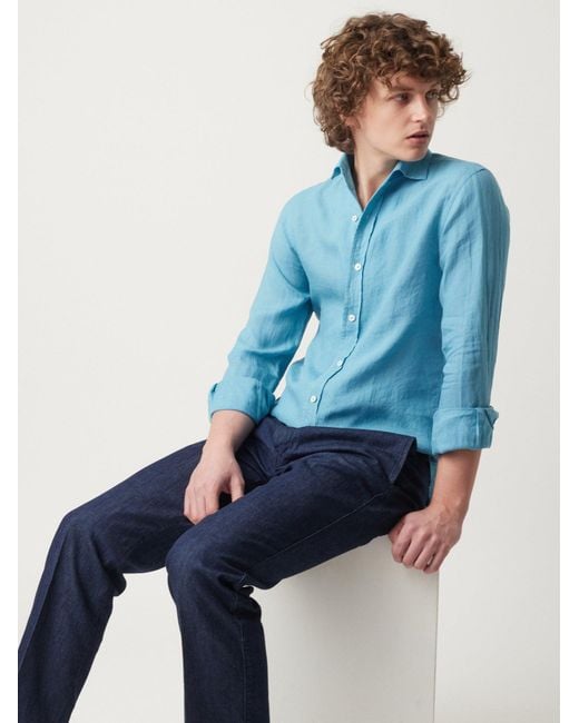 Doppiaa Blue Aanacapri-P4403 Shirt