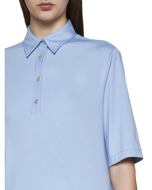 Blanca Vita Blue Polo Shirt