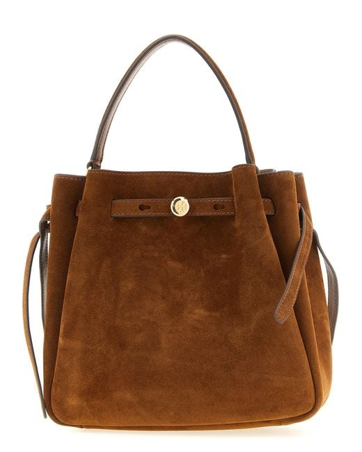Tory Burch Brown Tory Burch Romy Shoulder Bag