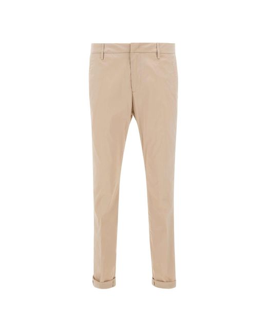 Dondup Natural Gaubert Cotton Trousers for men