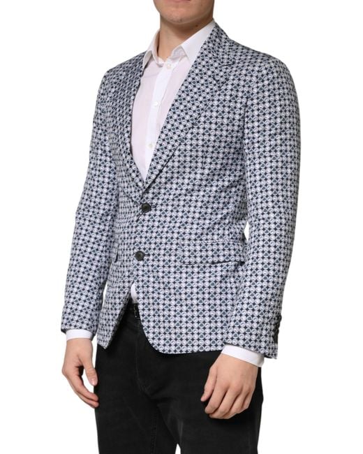 Dolce & Gabbana Blue Blazers for men
