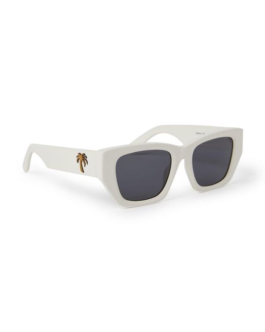 Palm Angels Gray Hinkley Sunglasses