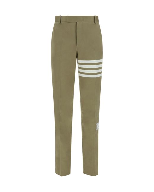Thom Browne Green Pants for men