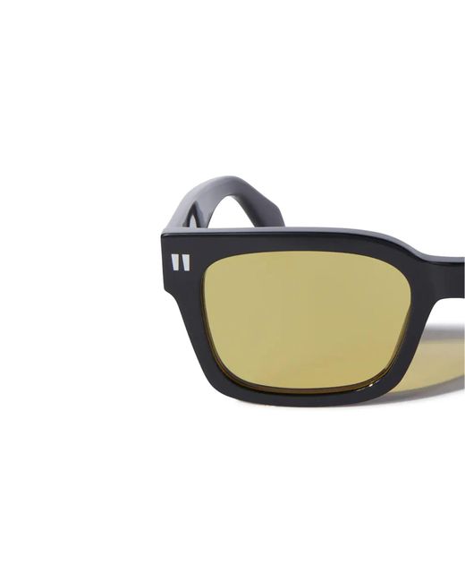 Off-White c/o Virgil Abloh Midland - Black / Yellow Sunglasses for men