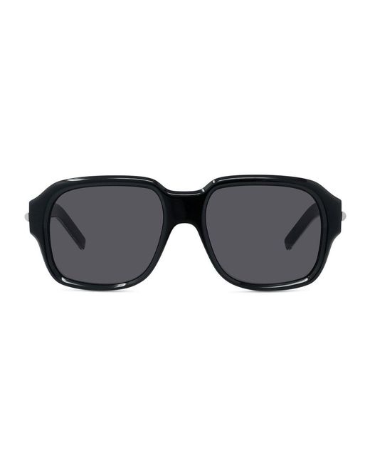 Givenchy Black Gv One Acetato Sunglasses for men