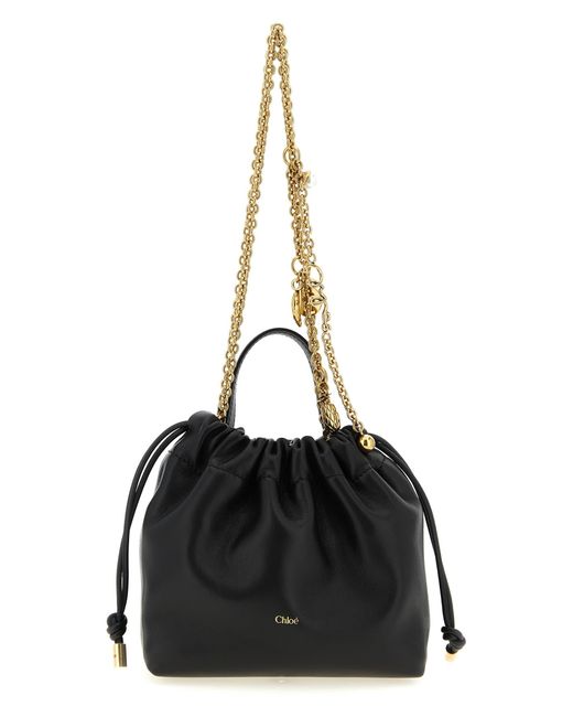 Chloé Black Chloã Small "Icons" Handbag