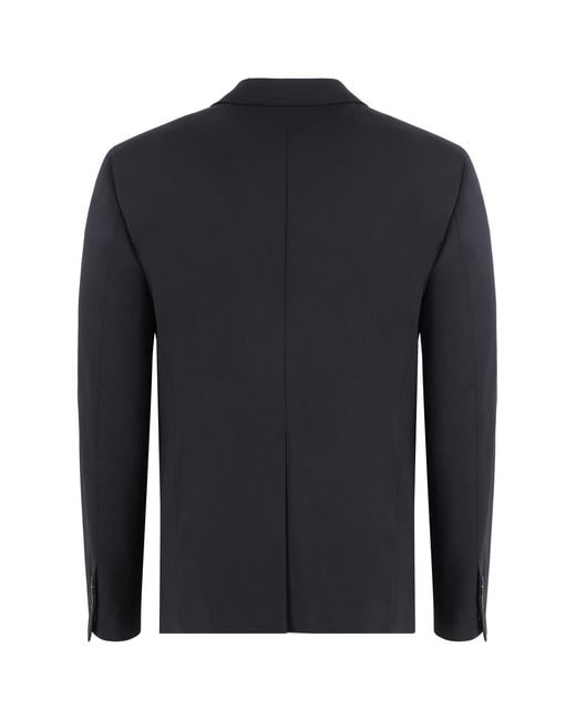 DSquared² Black Two-Piece Suit Virgin Wool Suits for men