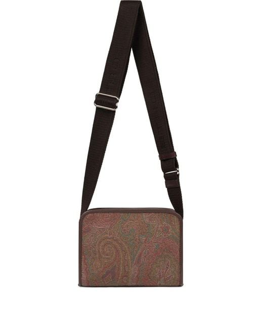 Etro Gray Messenger Bag Arnica Shoulder for men