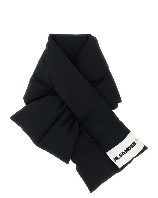 Jil Sander Black 'Down Scarf 01' Scarf