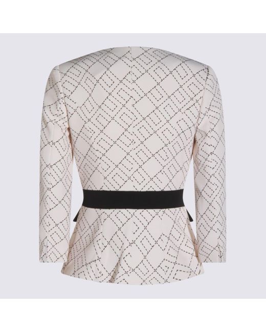 Elisabetta Franchi Gray And Blazer