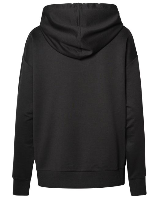 Moncler Black Cotton Sweatshirt