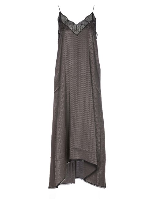 Zadig & Voltaire Risty Jac Dress in Brown | Lyst