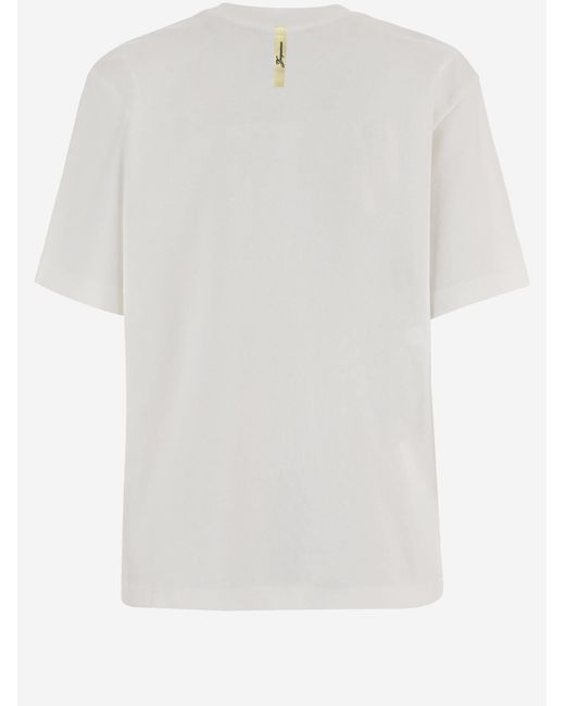 Jacquemus White Cotton T-Shirt With Logo — T-Shirts for men