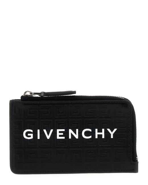 Givenchy Black G-cut Cardholder Wallets, Card Holders