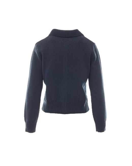A.P.C. Blue Sweaters Wool