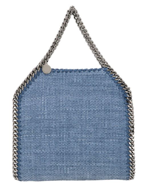 Stella McCartney Synthetic Falabella Mini Skirt in Light Blue (Blue) - Save  12% | Lyst