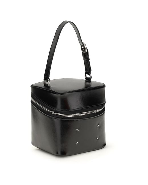 Maison Margiela Black Big Cube Bucket Bag Calf Leather Bos Taurus
