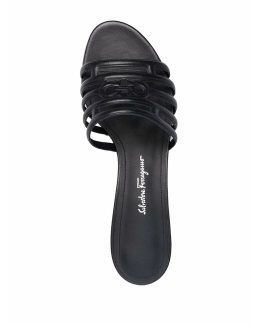 Ferragamo White Finn Sandal