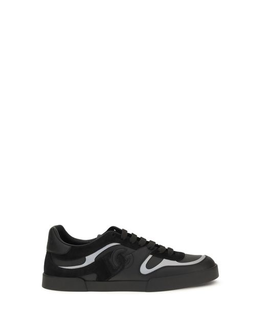 Dolce & Gabbana Black Portofino Sneakers for men