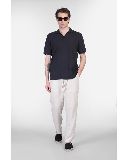 Mc2 Saint Barth Blue Charles Polo for men