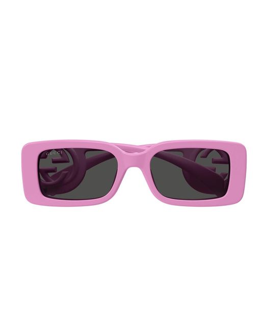 Gucci Purple Gg1325S 006 Injected Occhiali Sole