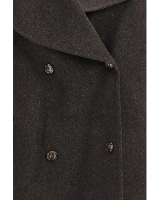 Loulou de Saison Black Neil Wool Cashmere Jacket