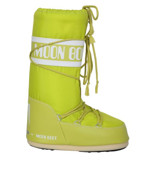 Moon Boot Green Lime Icon Boots