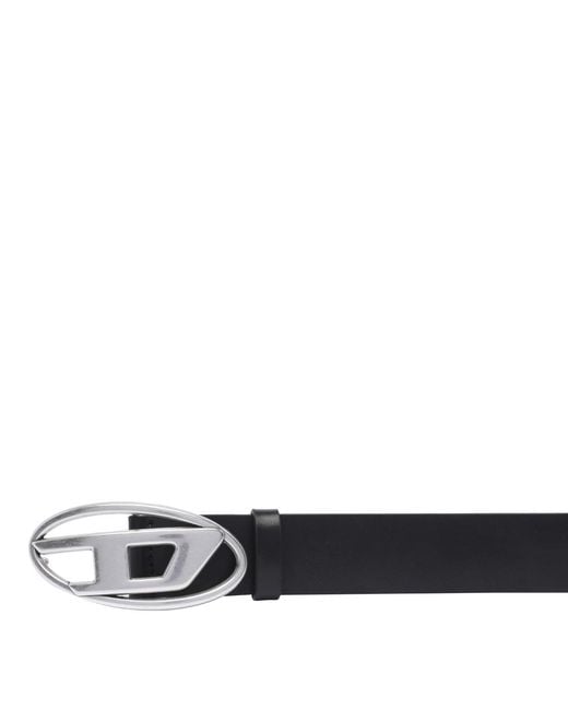 DIESEL Blue Belts Calf Leather
