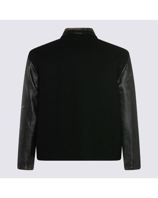 Céline Black Wool Casual Jacket for men