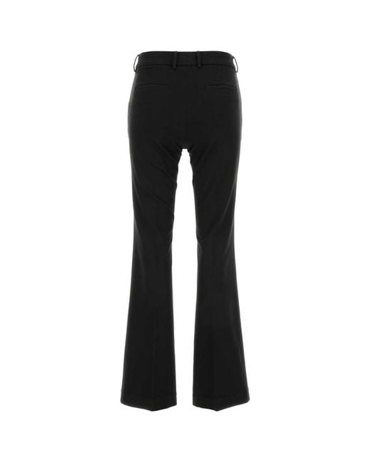 PT Torino Black Slate Stretch Cotton Blend Pant