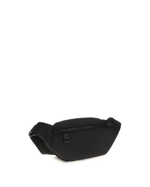 Moncler White Durance Fanny Pack Nylon; Polyester Shoulder Bags for men