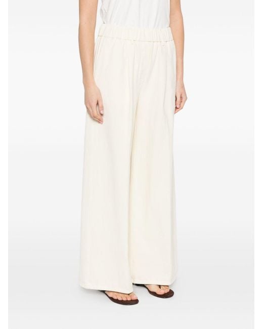 Forte Forte White Fluid Trousers