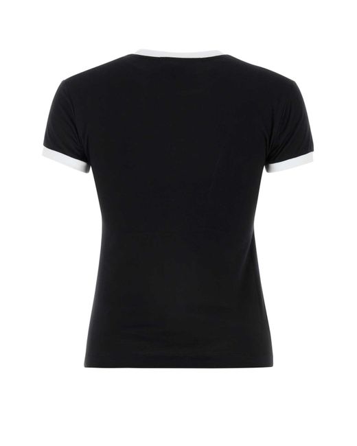 MSGM Black T-Shirt