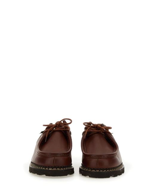 Paraboot Brown Lace-Up "Michael" for men