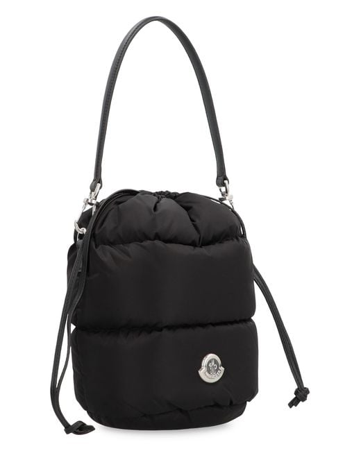 Moncler Black Caradoc Bucket Bag Polyamide