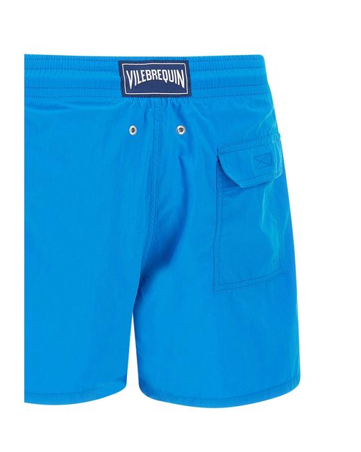 Vilebrequin Blue Moorea Swimsuit for men