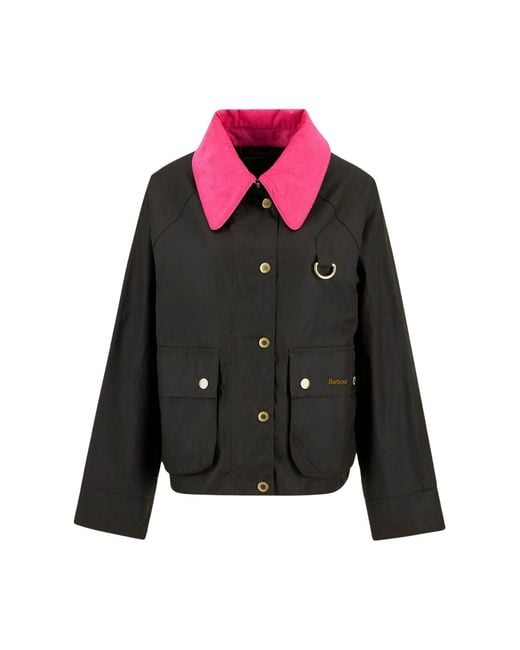Barbour Black Icons Spey Wax Jkt