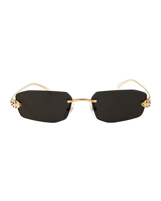 Cartier Black Ct0474s Sunglasses