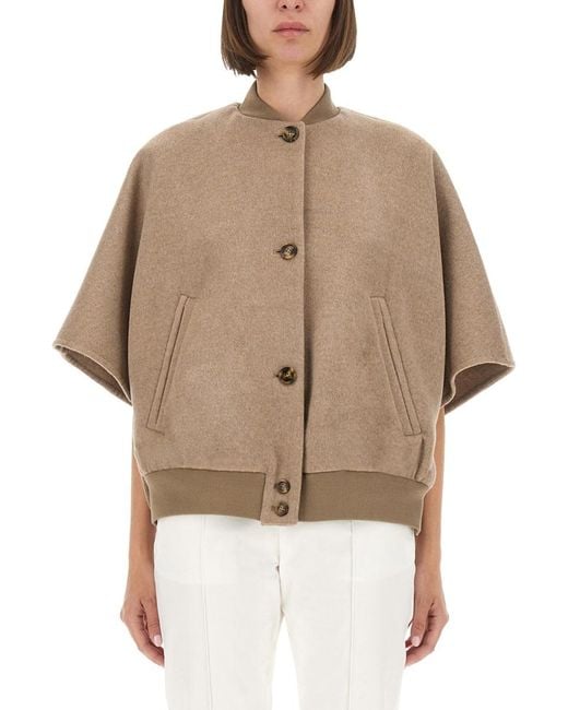 Max Mara Natural Cashmere Coat Leticia Capra Trench & Raincoats