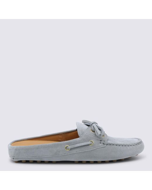 Tod's Gray Tods Flat Shoes _Le