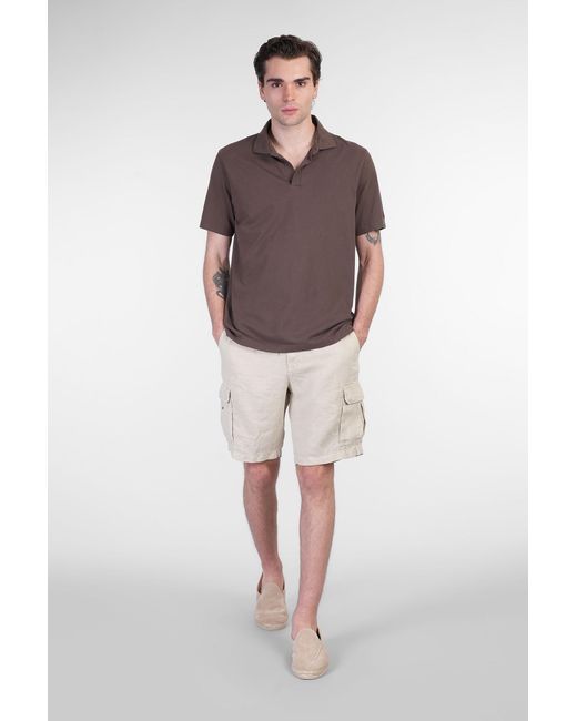 Mc2 Saint Barth Brown Brighton Polo for men