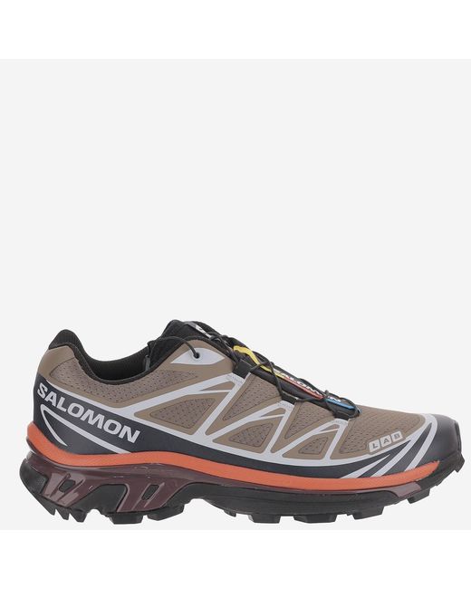Salomon Gray Sneakers Xt-6 Trainers