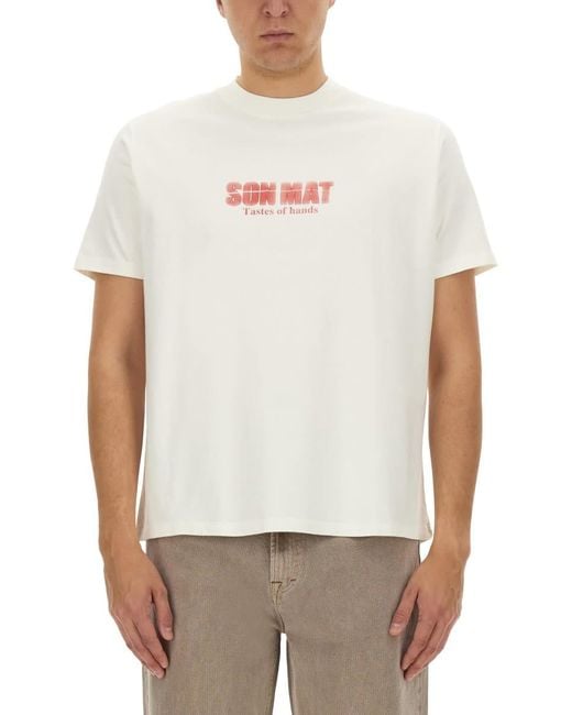 Our Legacy White Boxy Fit T-Shirt for men