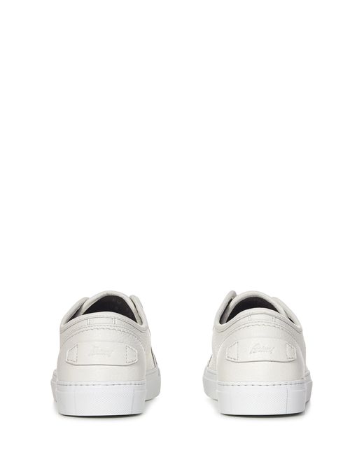 Brioni White Primavera Sneakers for men
