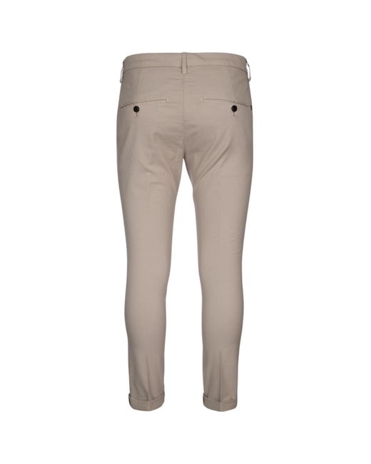 Dondup Gray Pantalone for men