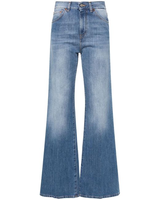 Dondup Blue Cotton Denim Jeans